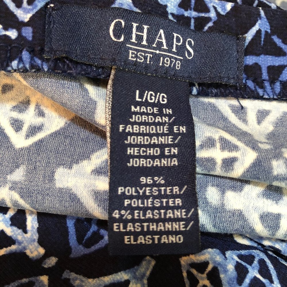 Chaps Patterned Skirt - Picture 4 of 6